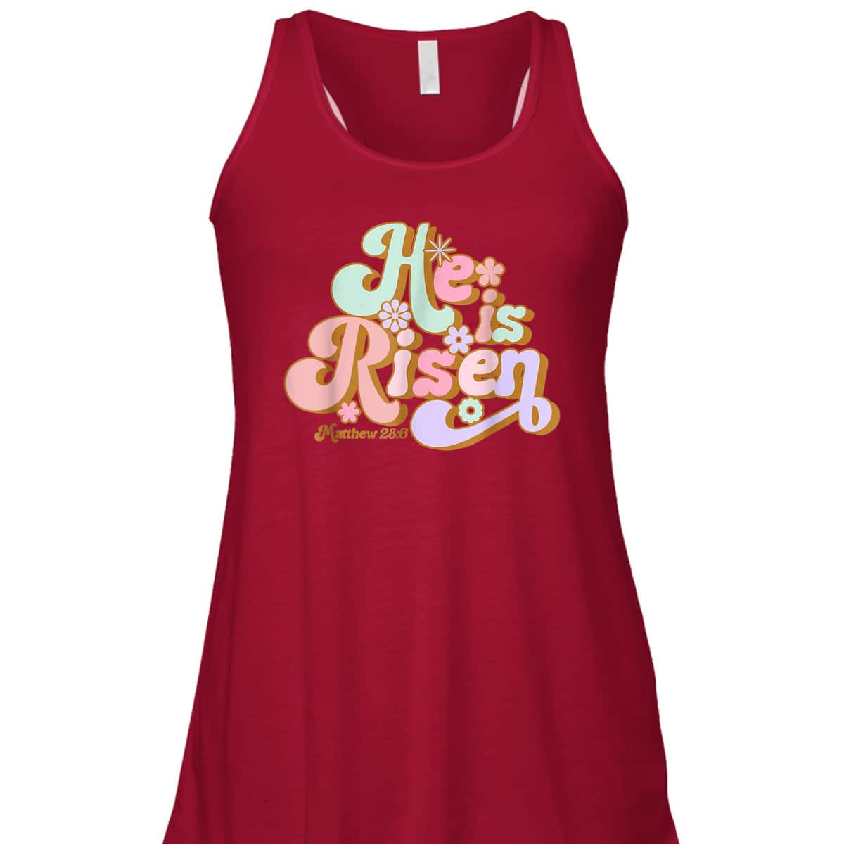 Retro Groovy He Is Risen Jesus Easter Day T-Shirt Retro Groovy He Is Risen Jesus Easter Day T-Shirt