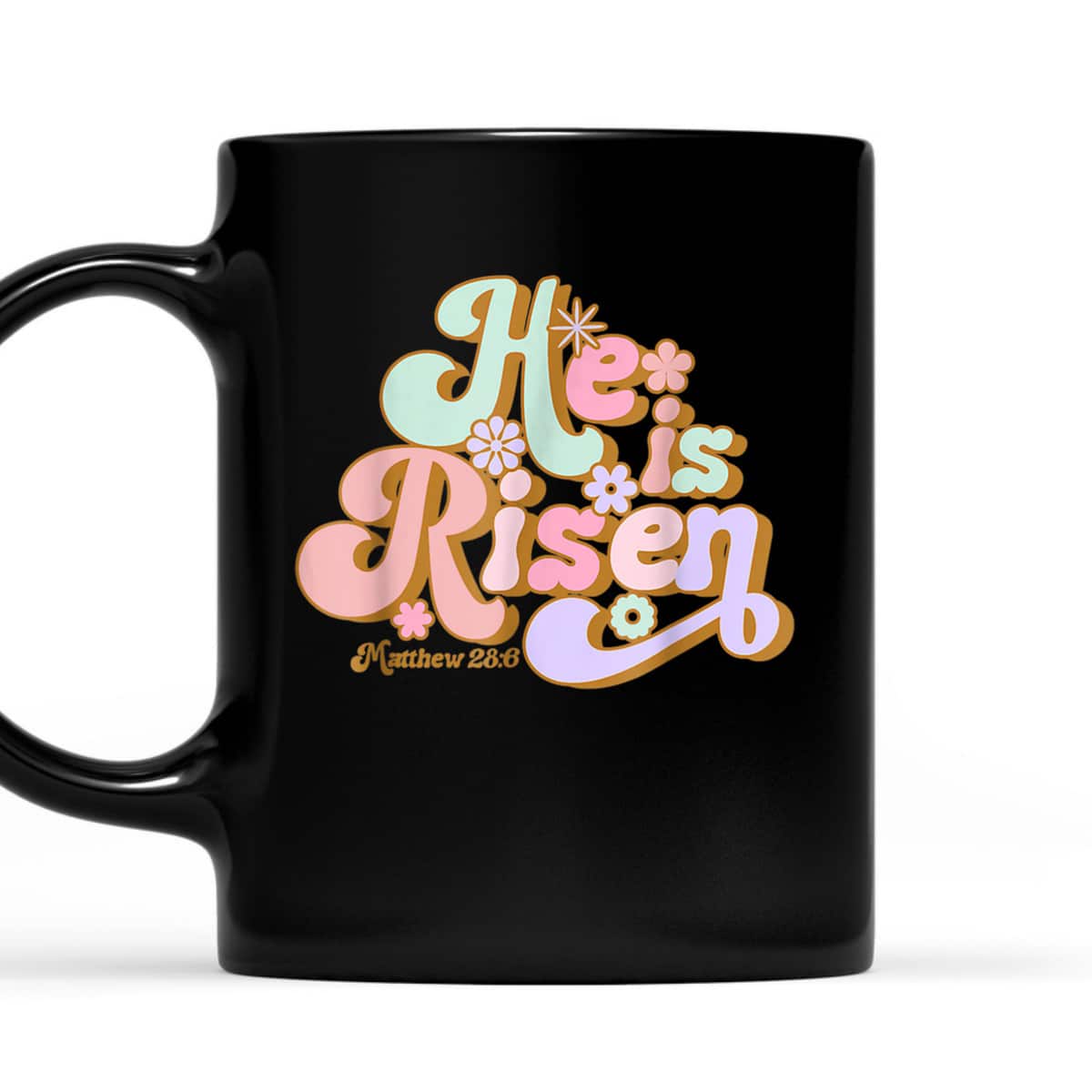 Retro Groovy He Is Risen Jesus Easter Day T-Shirt Retro Groovy He Is Risen Jesus Easter Day T-Shirt