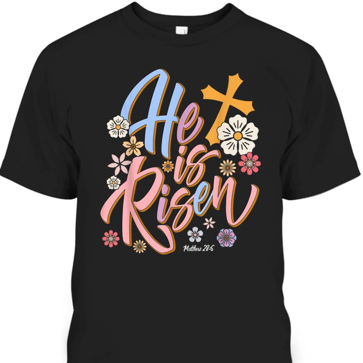 Easter Retro Groovy He Is Risen Christian Easter Day T-Shirt Easter Retro Groovy He Is Risen Christian Easter Day T-Shirt