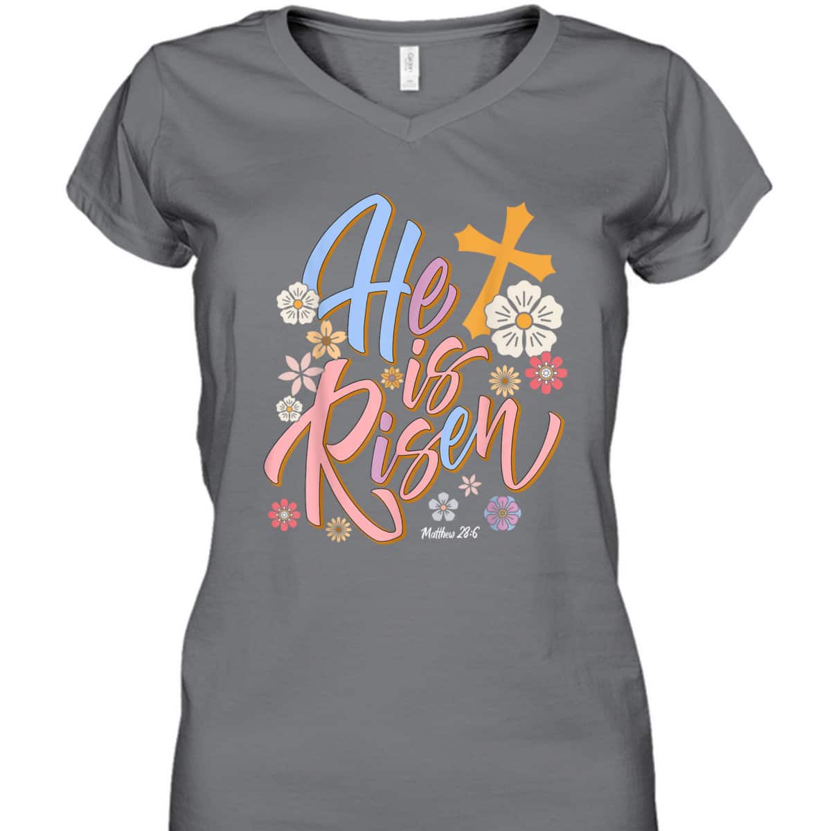 Easter Retro Groovy He Is Risen Christian Easter Day T-Shirt Easter Retro Groovy He Is Risen Christian Easter Day T-Shirt