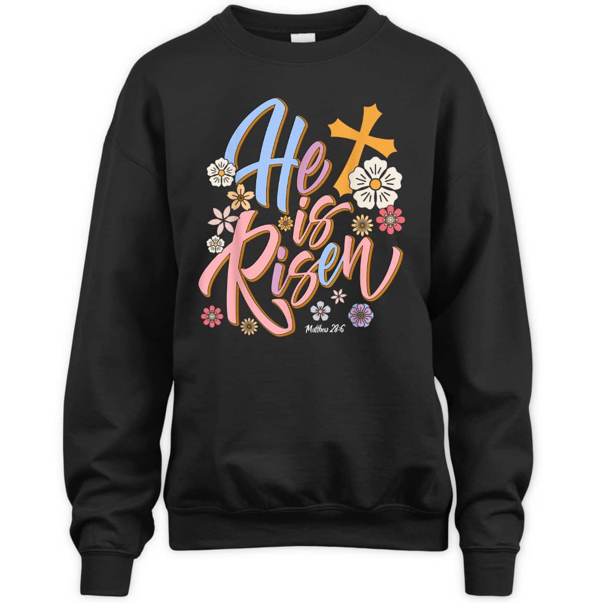 Easter Retro Groovy He Is Risen Christian Easter Day T-Shirt Easter Retro Groovy He Is Risen Christian Easter Day T-Shirt