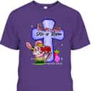 He Has Risen Matthew Christian Cross Easter Day Rabit Lovers T-Shirt He Has Risen Matthew Christian Cross Easter Day Rabit Lovers T-Shirt