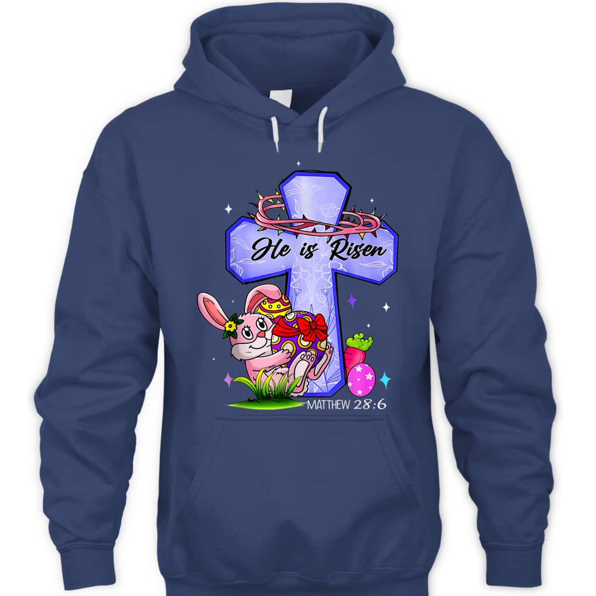 He Has Risen Matthew Christian Cross Easter Day Rabit Lovers T-Shirt He Has Risen Matthew Christian Cross Easter Day Rabit Lovers T-Shirt