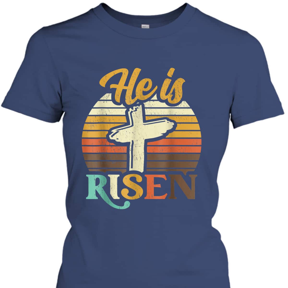 He Is Risen Christian Easter Jesus Bunny T-Shirt He Is Risen Christian Easter Jesus Bunny T-Shirt