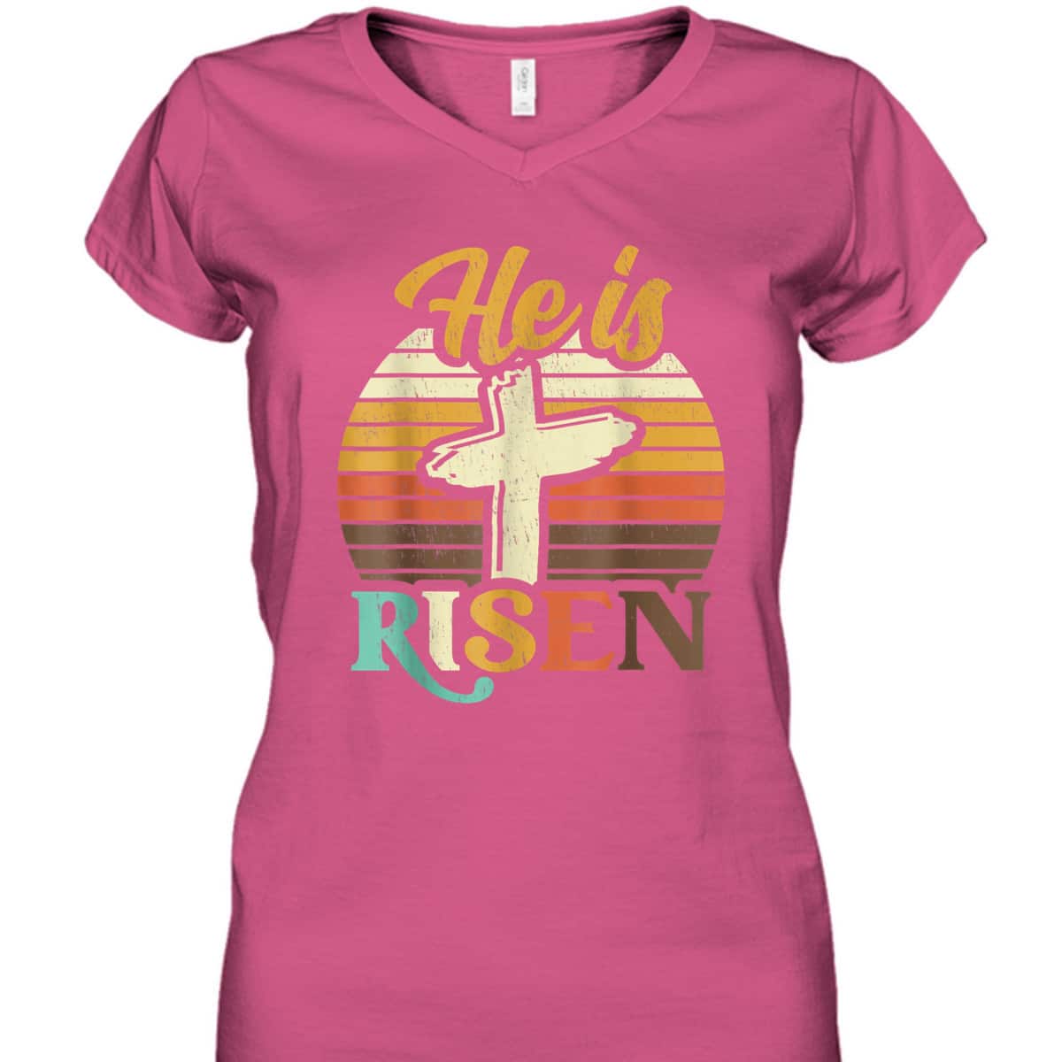 He Is Risen Christian Easter Jesus Bunny T-Shirt He Is Risen Christian Easter Jesus Bunny T-Shirt