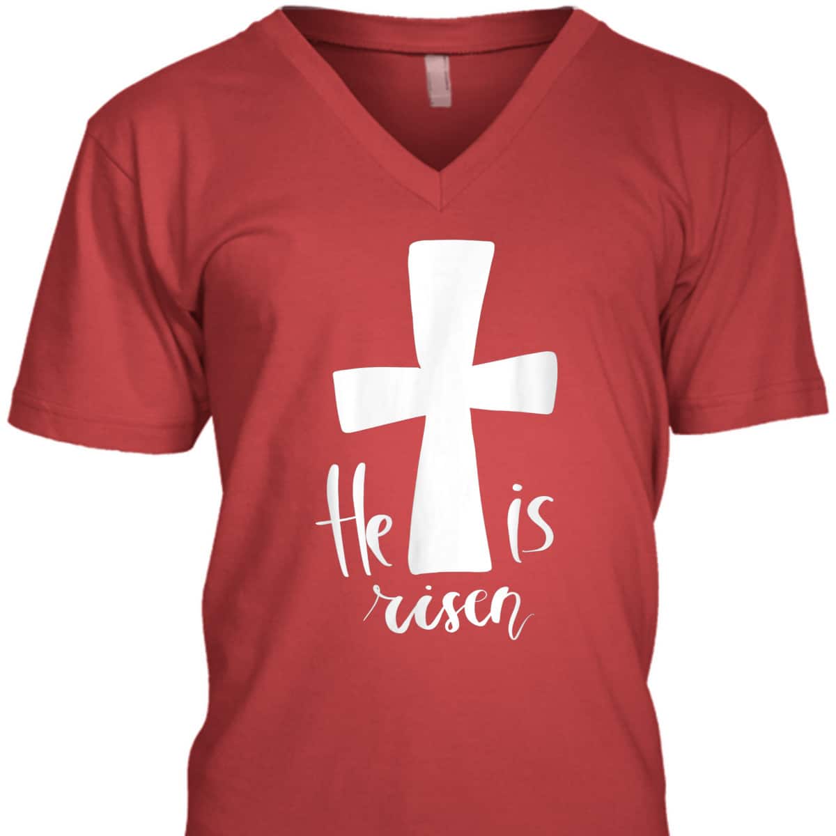 He Is Risen Jesus Christian Happy Easter Day Cross T-Shirt He Is Risen Jesus Christian Happy Easter Day Cross T-Shirt