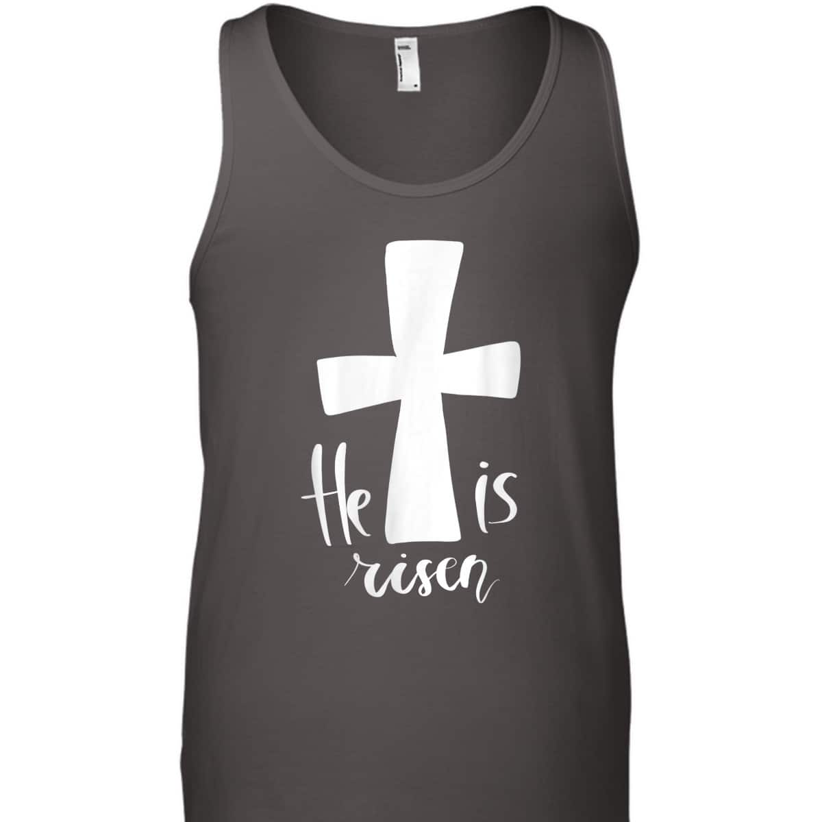 He Is Risen Jesus Christian Happy Easter Day Cross T-Shirt He Is Risen Jesus Christian Happy Easter Day Cross T-Shirt