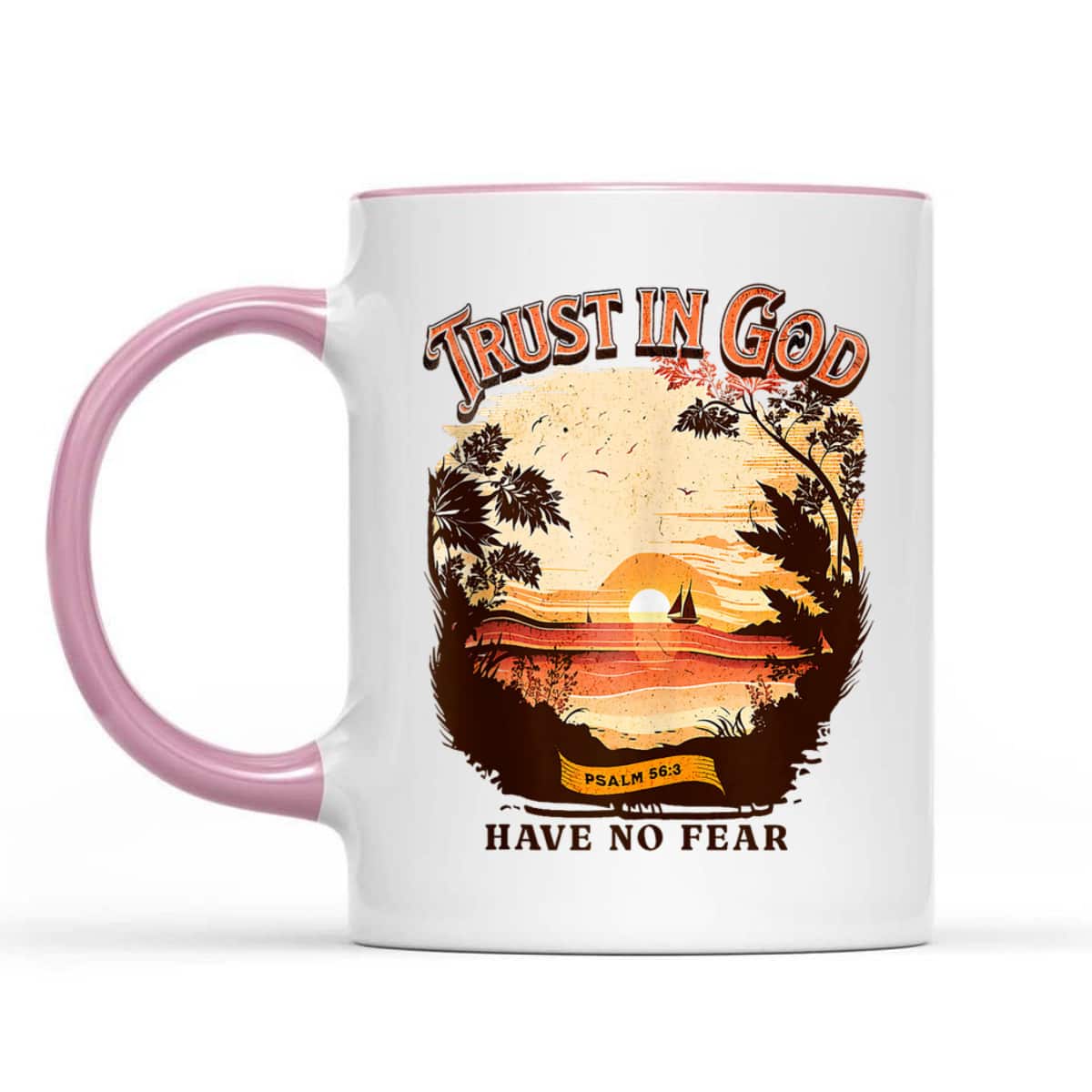 Retro Christian Boho Church Nature Trust In God Have No Fear Bible Verse T-Shirt Retro Christian Boho Church Nature Trust In God Have No Fear Bible Verse T-Shirt