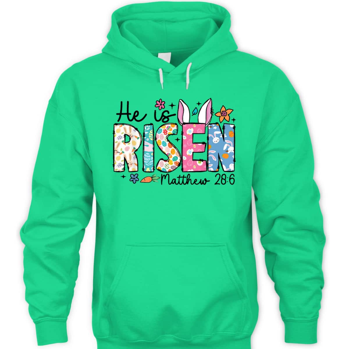 He Is Risen Jesus Christian Happy Easter Floral Wreath T-Shirt He Is Risen Jesus Christian Happy Easter Floral Wreath T-Shirt