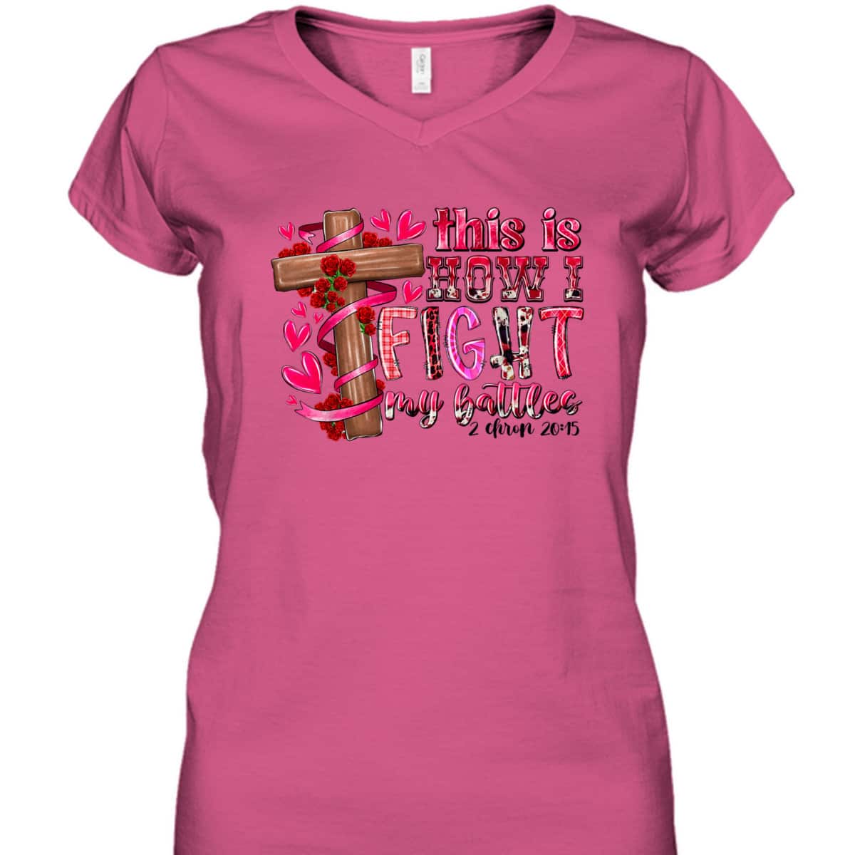 This Is How I Fight My Battles Christian Cross Easter Day T-Shirt This Is How I Fight My Battles Christian Cross Easter Day T-Shirt