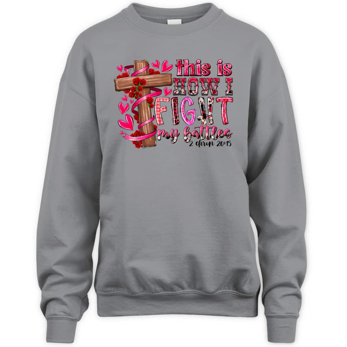 This Is How I Fight My Battles Christian Cross Easter Day T-Shirt This Is How I Fight My Battles Christian Cross Easter Day T-Shirt