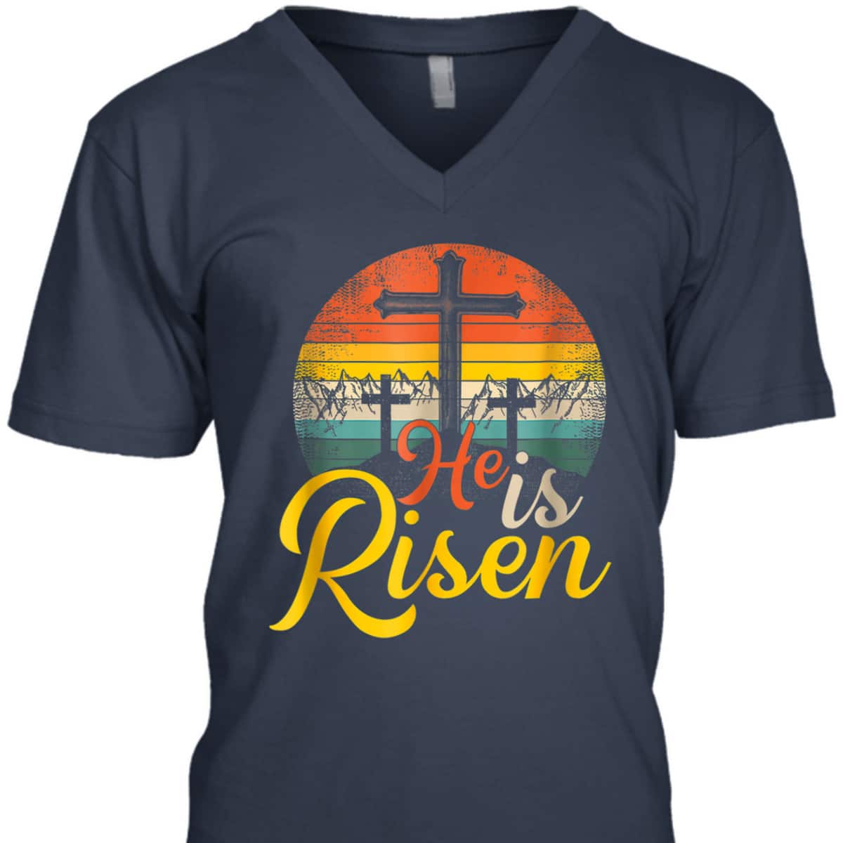 He Is Risen Christian Easter Day Jesus T-Shirt He Is Risen Christian Easter Day Jesus T-Shirt