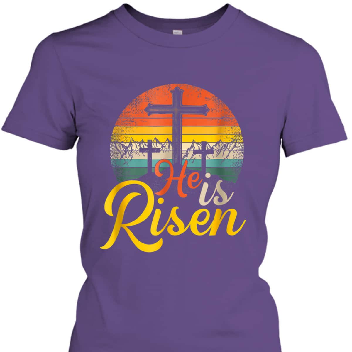 He Is Risen Christian Easter Day Jesus T-Shirt He Is Risen Christian Easter Day Jesus T-Shirt