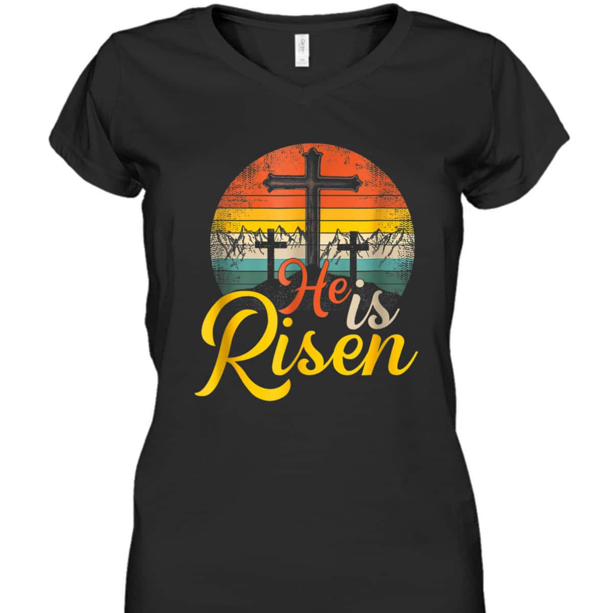 He Is Risen Christian Easter Day Jesus T-Shirt He Is Risen Christian Easter Day Jesus T-Shirt
