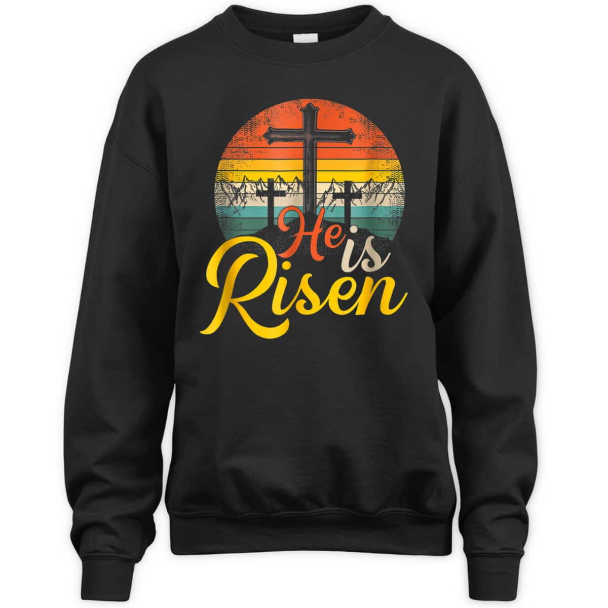 He Is Risen Christian Easter Day Jesus T-Shirt He Is Risen Christian Easter Day Jesus T-Shirt