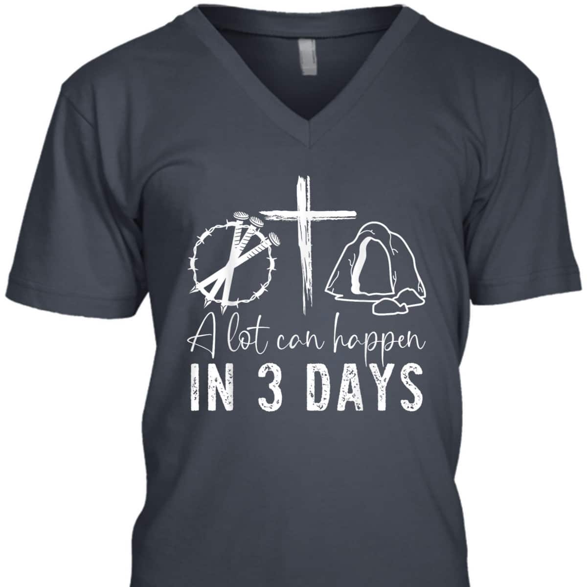 Miraculous 3 Days A Lot Can Happen Jesus Christian Easter Day T-Shirt Miraculous 3 Days A Lot Can Happen Jesus Christian Easter Day T-Shirt