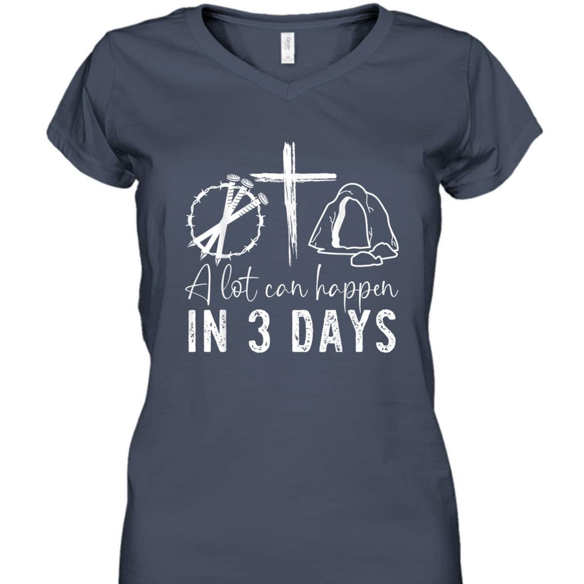 Miraculous 3 Days A Lot Can Happen Jesus Christian Easter Day T-Shirt Miraculous 3 Days A Lot Can Happen Jesus Christian Easter Day T-Shirt
