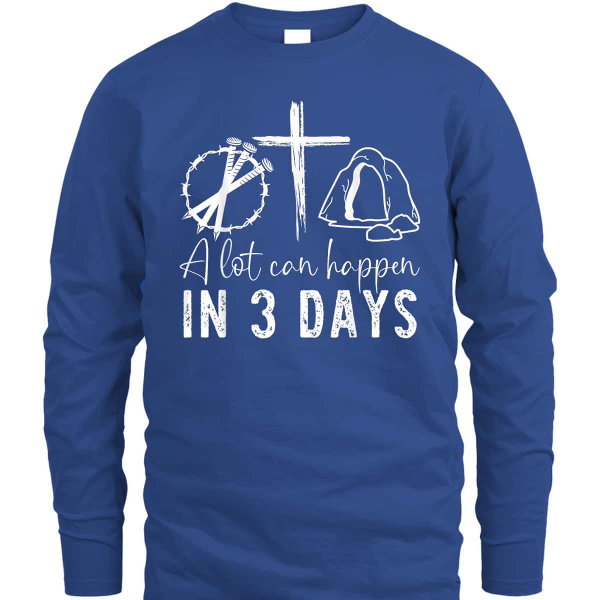 Miraculous 3 Days A Lot Can Happen Jesus Christian Easter Day T-Shirt Miraculous 3 Days A Lot Can Happen Jesus Christian Easter Day T-Shirt