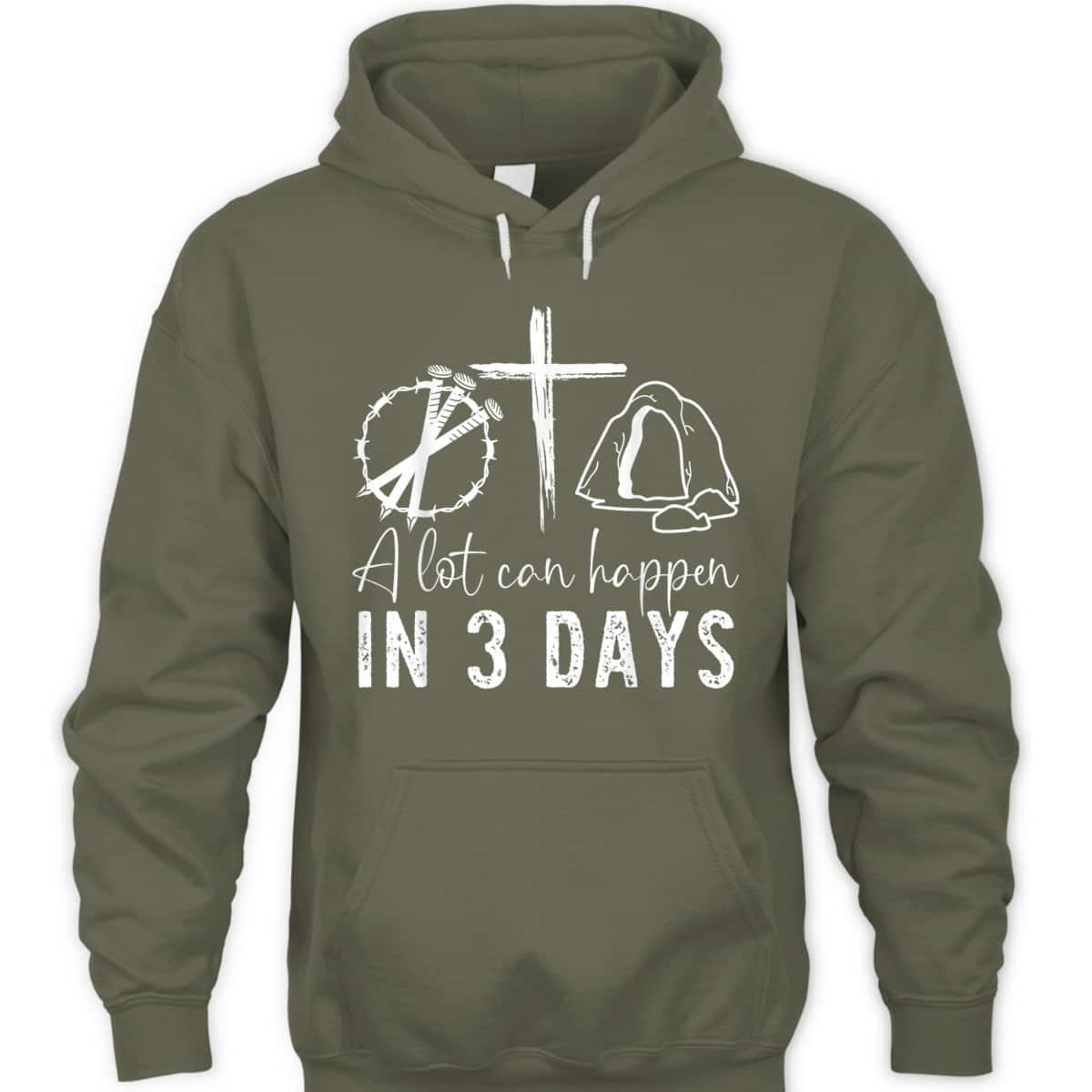 Miraculous 3 Days A Lot Can Happen Jesus Christian Easter Day T-Shirt Miraculous 3 Days A Lot Can Happen Jesus Christian Easter Day T-Shirt