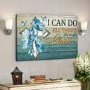 I Can Do All Things Through Christ Who Strengthens Me Bible Verse Canvas Wall Art I Can Do All Things Through Christ Who Strengthens Me Bible Verse Canvas Wall Art