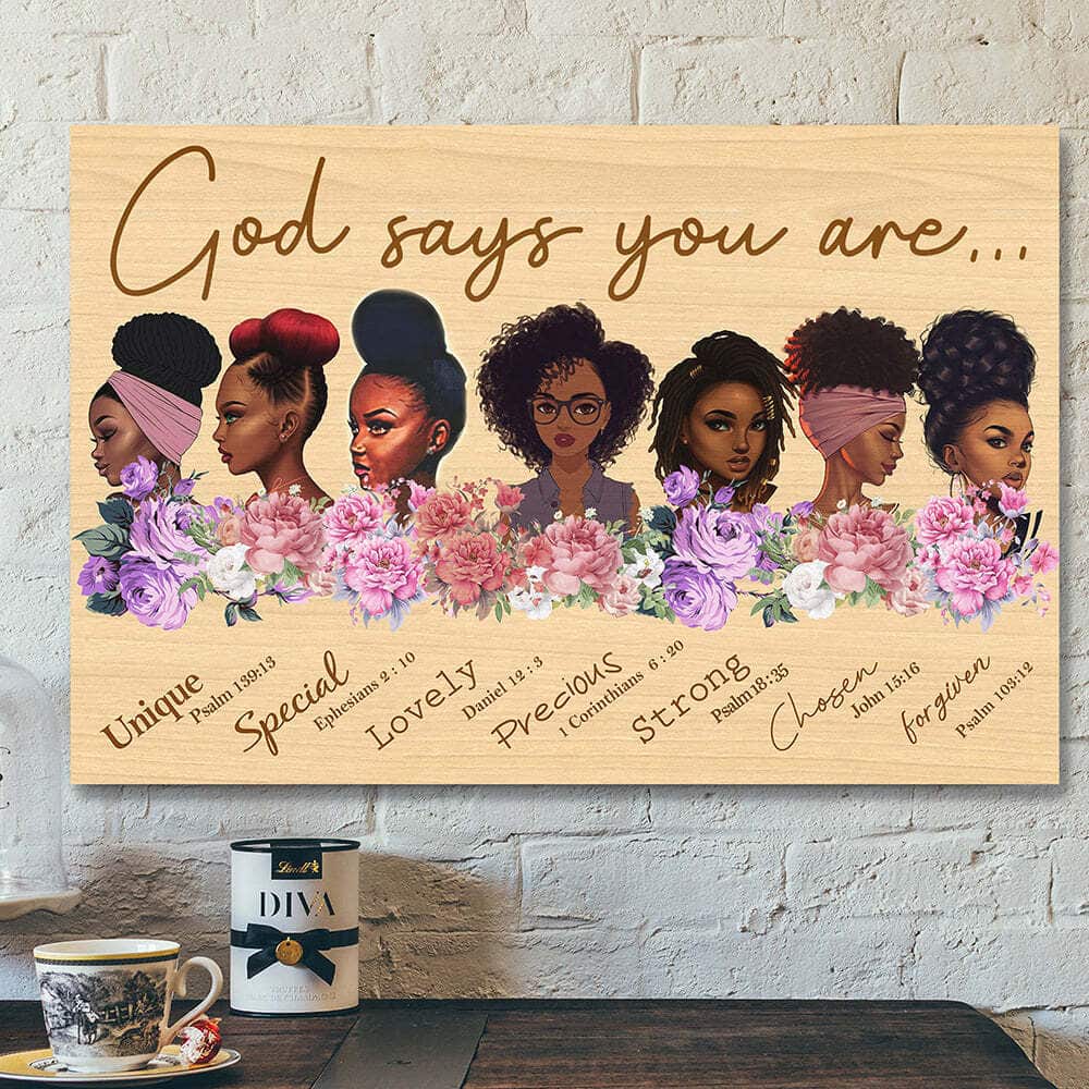 Scripture Bible Verse Jesus God Say You Are Christian Bible Verse Canvas Wall Art Scripture Bible Verse Jesus God Say You Are Christian Bible Verse Canvas Wall Art