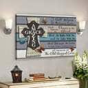 God Jesus I Still Believe In Amazing Grace Christian Canvas Wall Art