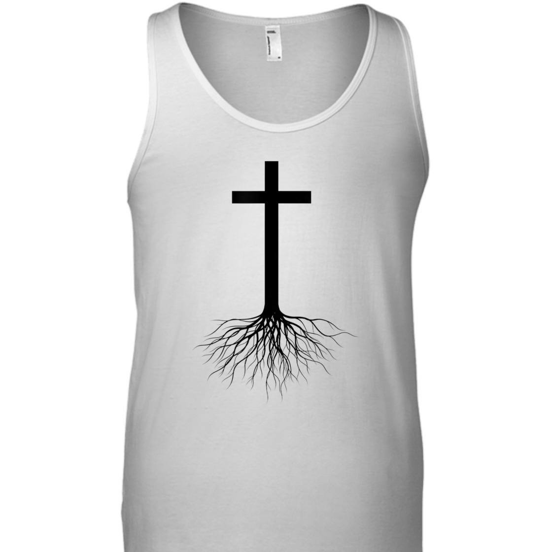 Jesus Cross Rooted In Christ Perfect T-Shirt For Christ Lovers Jesus Cross Rooted In Christ Perfect T-Shirt For Christ Lovers