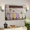 Bible Verse Daisy Jar Vase God Says You Are Canvas Wall Art Bible Verse Daisy Jar Vase God Says You Are Canvas Wall Art