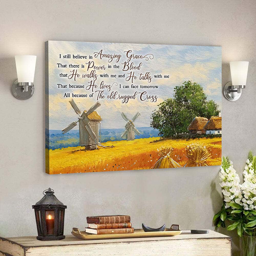 Christian Art Jesus I Still Believe In Amazing Grace Christian Canvas Wall Art Christian Art Jesus I Still Believe In Amazing Grace Christian Canvas Wall Art