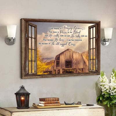 Bible Verse Jesus Art I Still Believe In Amazing Grace Christian Canvas Wall Art