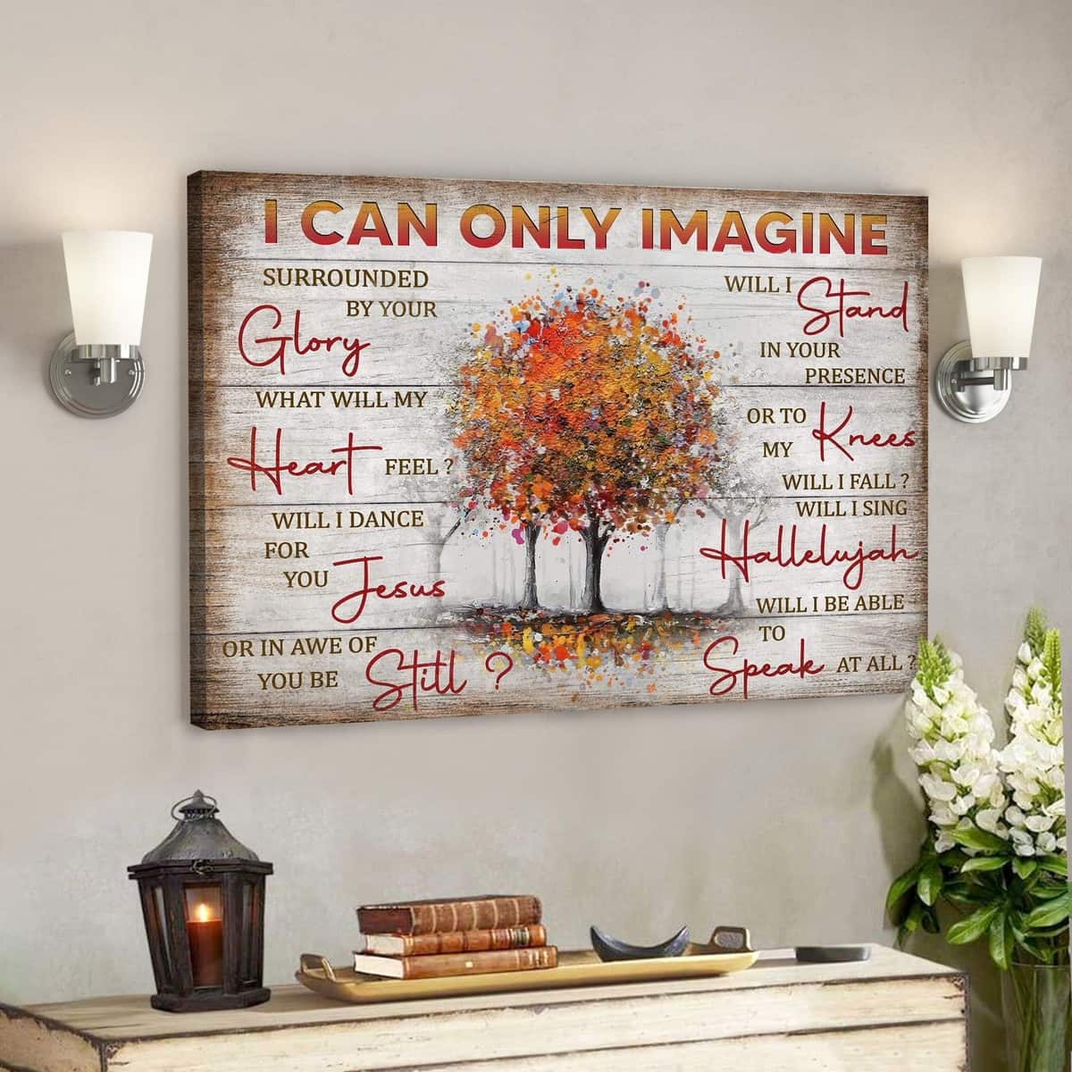 Fall Trees I Can Only Imagine Bible Verse Scripture Canvas Wall Art Fall Trees I Can Only Imagine Bible Verse Scripture Canvas Wall Art