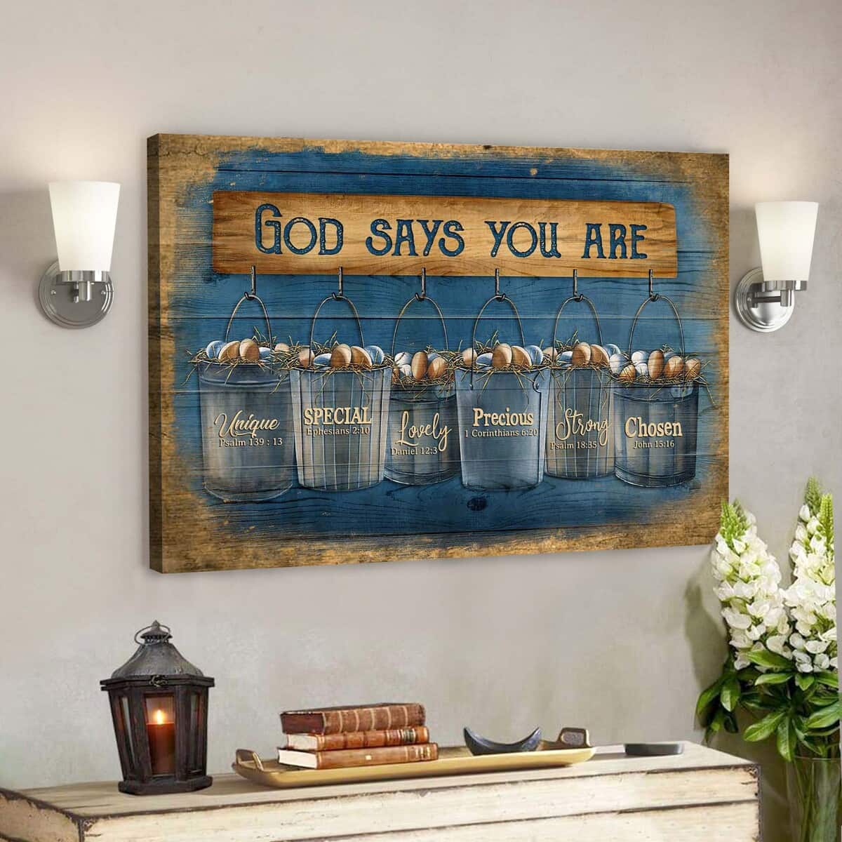 Eggs God Says You Are Bible Verse Scripture Canvas Wall Art Eggs God Says You Are Bible Verse Scripture Canvas Wall Art