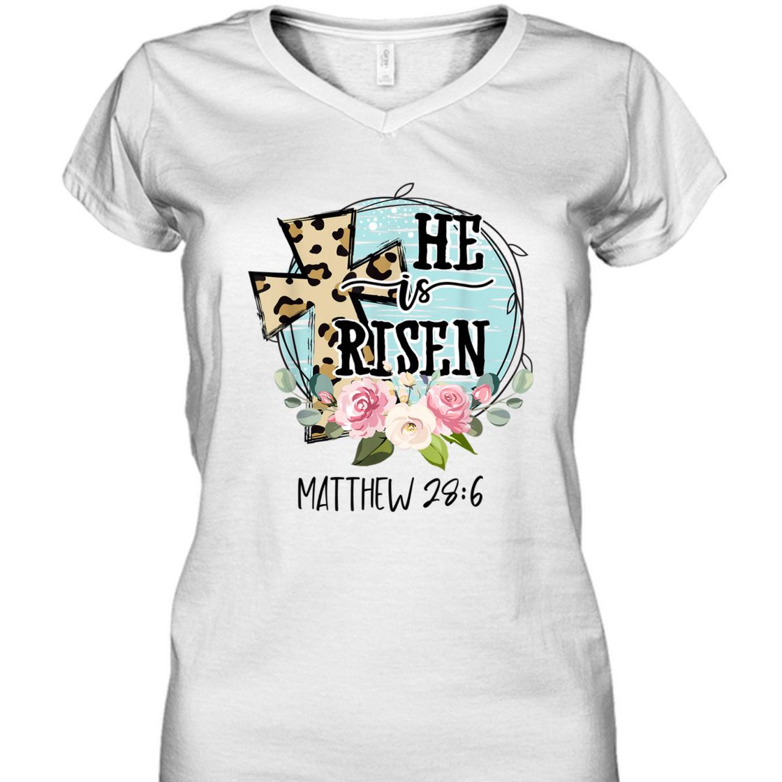 He Is Risen Matthew 28:6 Perfect Easter Day T-Shirt For Any Christian He Is Risen Matthew 28:6 Perfect Easter Day T-Shirt For Any Christian