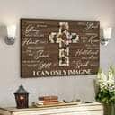 Button Cross I Can Only Imagine Bible Verse Scripture Canvas Wall Art Button Cross I Can Only Imagine Bible Verse Scripture Canvas Wall Art