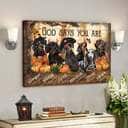 God Says You Are Dachshunds In Halloween Costumes Bible Verse Canvas Wall Art God Says You Are Dachshunds In Halloween Costumes Bible Verse Canvas Wall Art