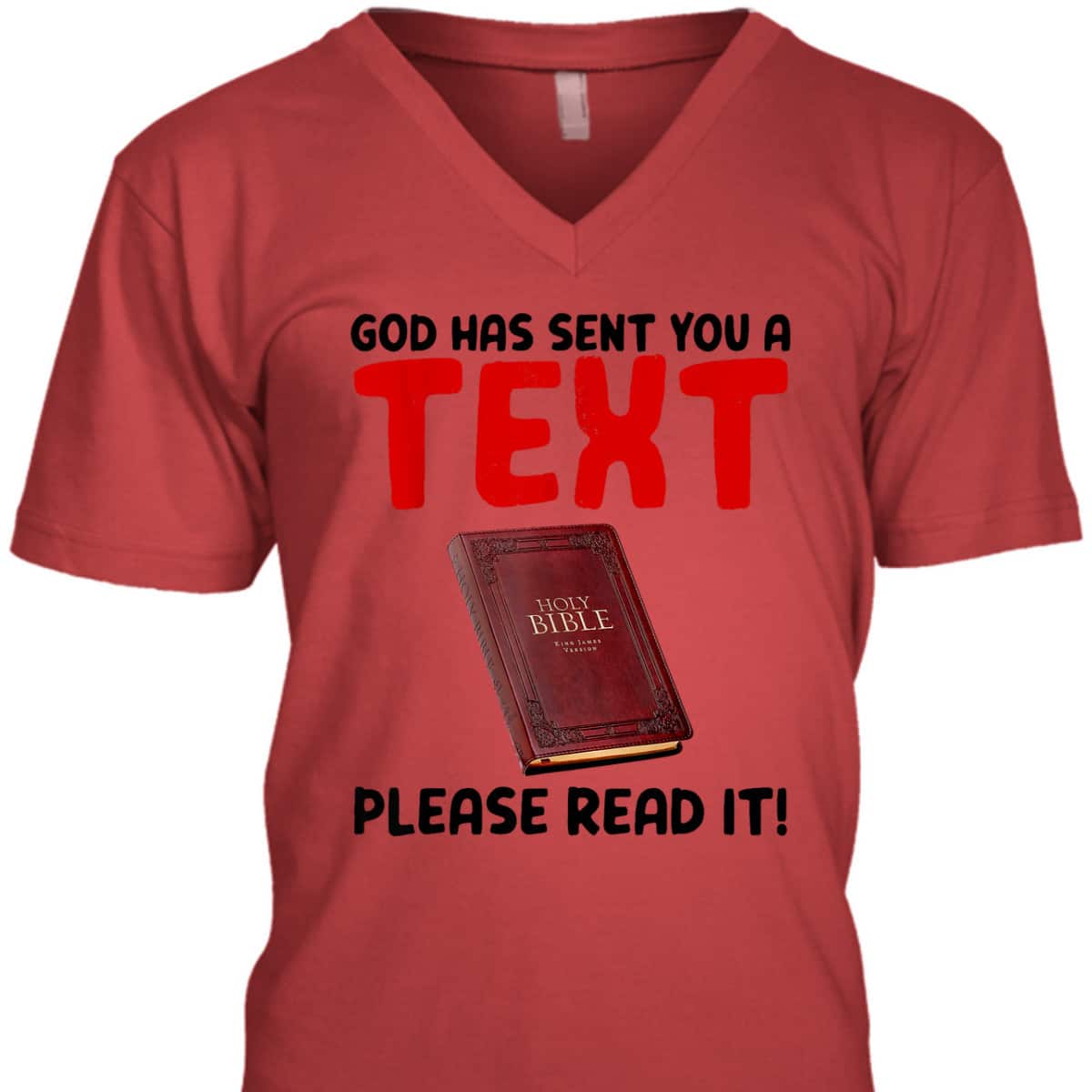 Christian Funny God Has Sent You A Text Please Read It T-Shirt Christian Funny God Has Sent You A Text Please Read It T-Shirt