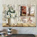 Today I Choose Joy 30 Bible Verse Scripture Canvas Wall Art