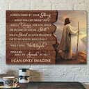 Surrounded By Your Glory I Can Only Imagine Faith Bible Verse Scripture Canvas Wall Art