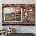 Today I Choose Day Joy James 12 Christian Bible Verse Scripture Canvas Wall Art Today I Choose Day Joy James 12 Christian Bible Verse Scripture Canvas Wall Art