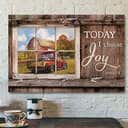 Today I Choose Day Joy Bible Verse Scripture James 12 Canvas Wall Art Today I Choose Day Joy Bible Verse Scripture James 12 Canvas Wall Art