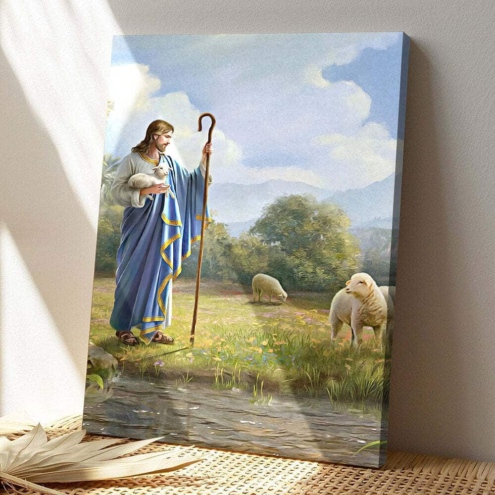 Jesus Christian Faith Jesus Christ Bible Verse Scripture Canvas Print