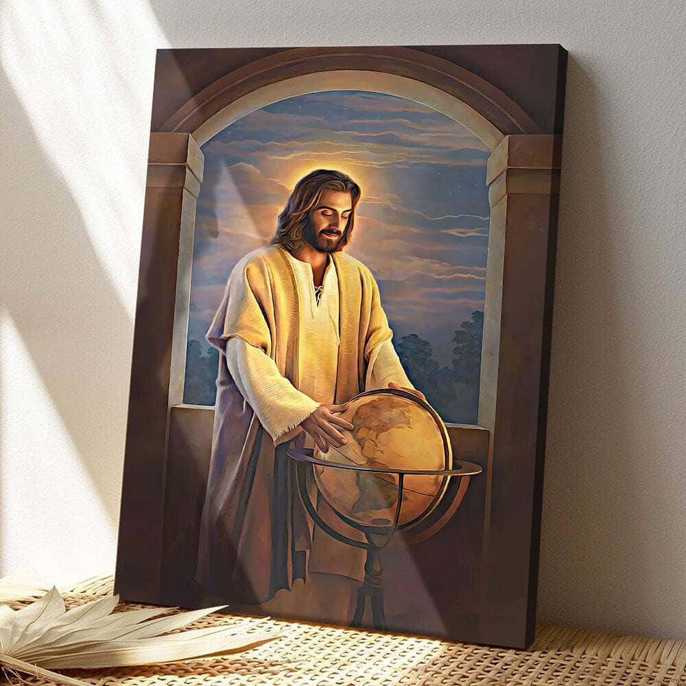 Christian Religious Canvas Print Jesus Christ Bible Verse Scripture