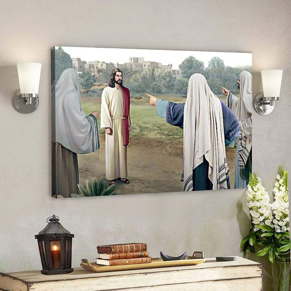 Christian Gift Jesus Religious Gift Canvas Wall Art For Christian