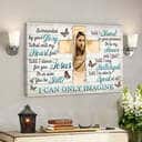 I Can Only Imagine Surrounded By Your Glory Jesus Christian Bible Verse Scripture Canvas Wall Art