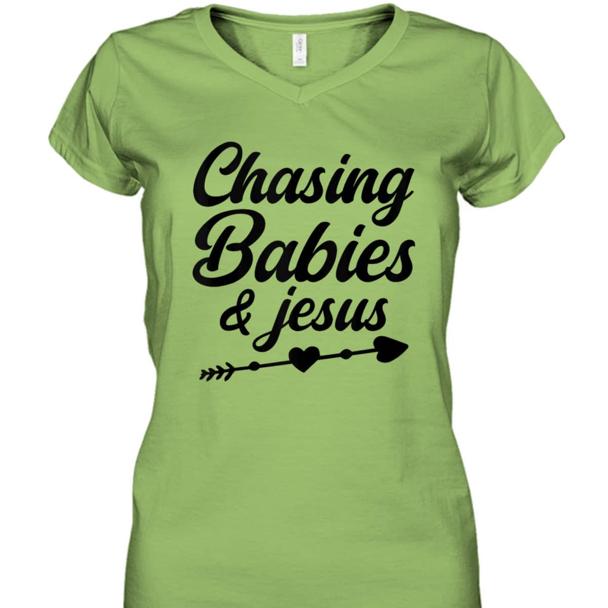 Christian Mama Religious Christian Chasing Babies And Jesus T-Shirt Christian Mama Religious Christian Chasing Babies And Jesus T-Shirt