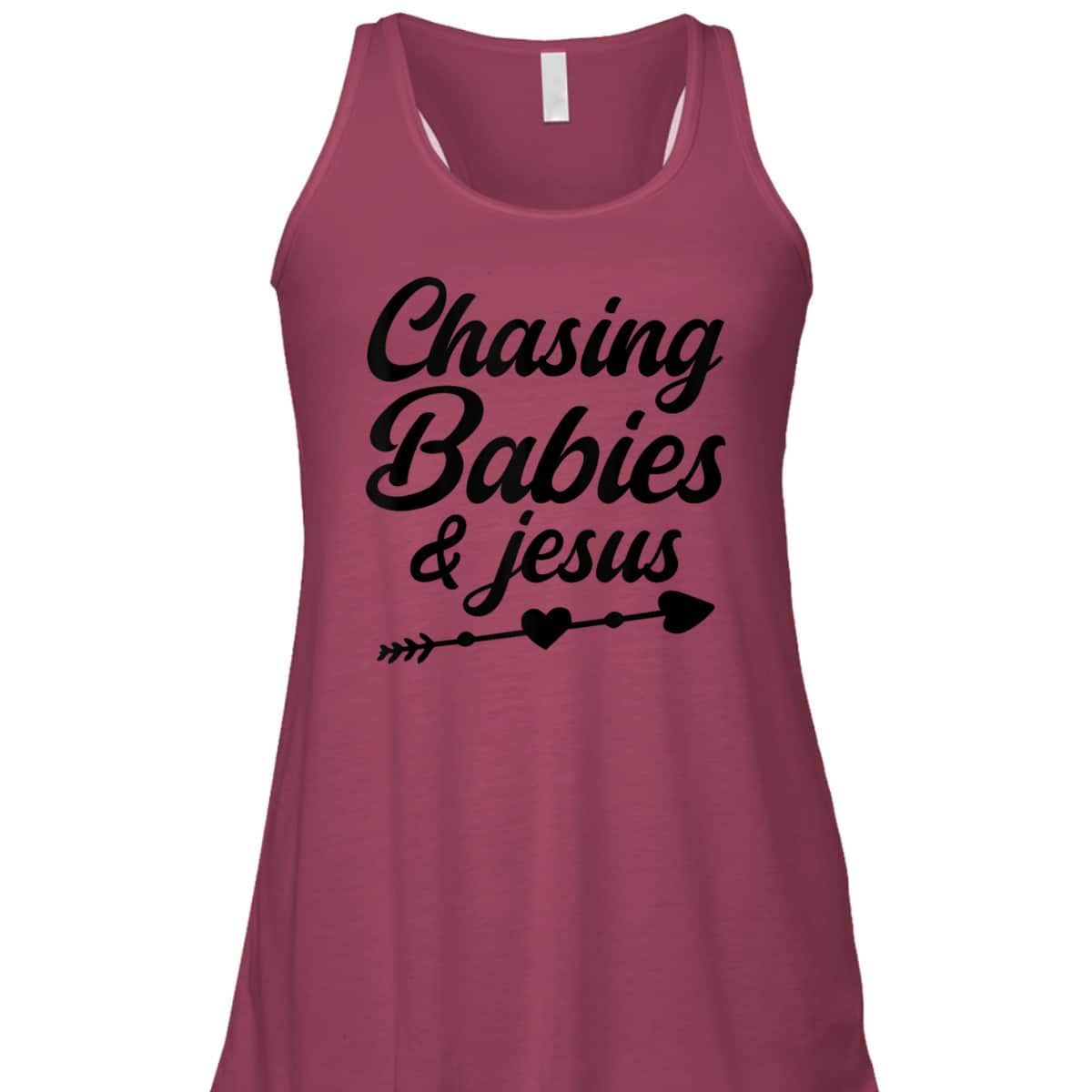 Christian Mama Religious Christian Chasing Babies And Jesus T-Shirt Christian Mama Religious Christian Chasing Babies And Jesus T-Shirt