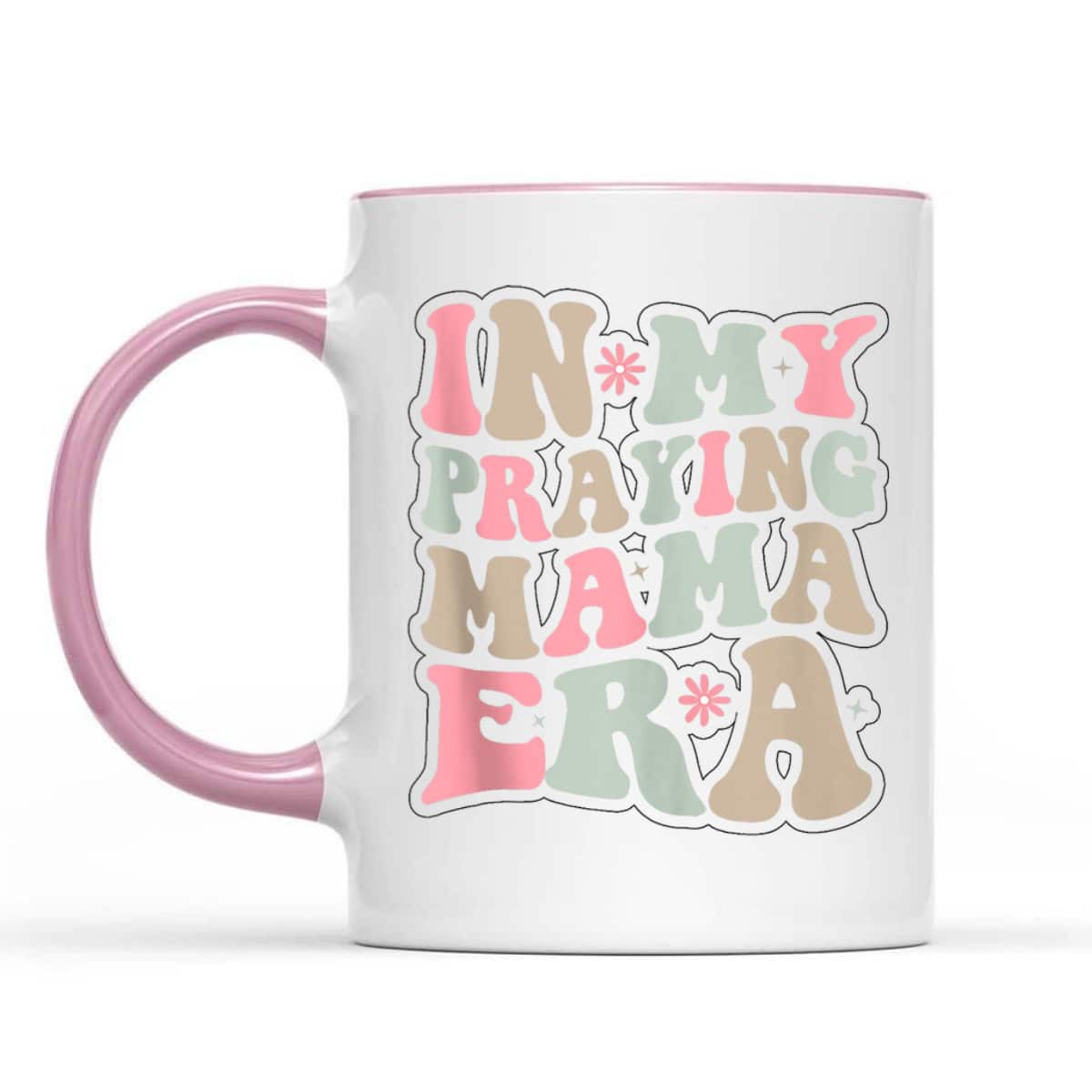 Christian Mothers Day Gift In My Praying Mama Era Religious Mom T-Shirt Christian Mothers Day Gift In My Praying Mama Era Religious Mom T-Shirt