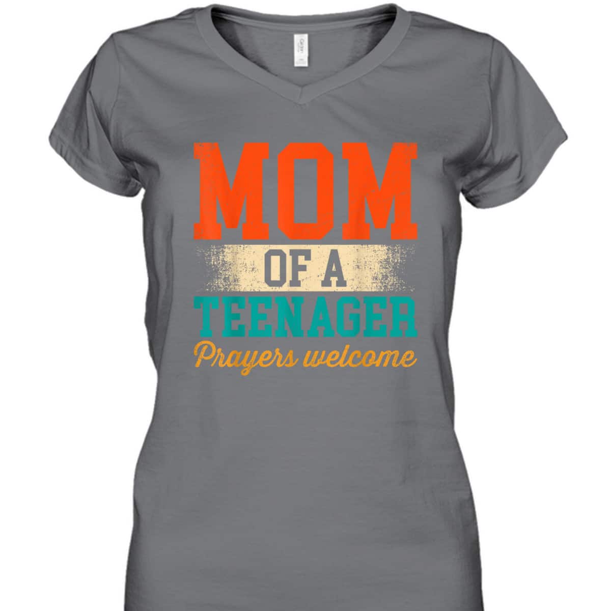Mom Of A Teenager Prayers Welcome Christian Mother's Day T-Shirt Mom Of A Teenager Prayers Welcome Christian Mother's Day T-Shirt