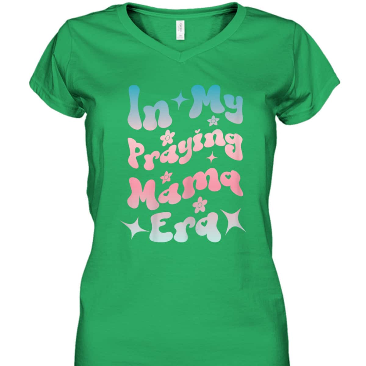 In My Praying Mama Era Religious Christian Mother's Day T-Shirt In My Praying Mama Era Religious Christian Mother's Day T-Shirt