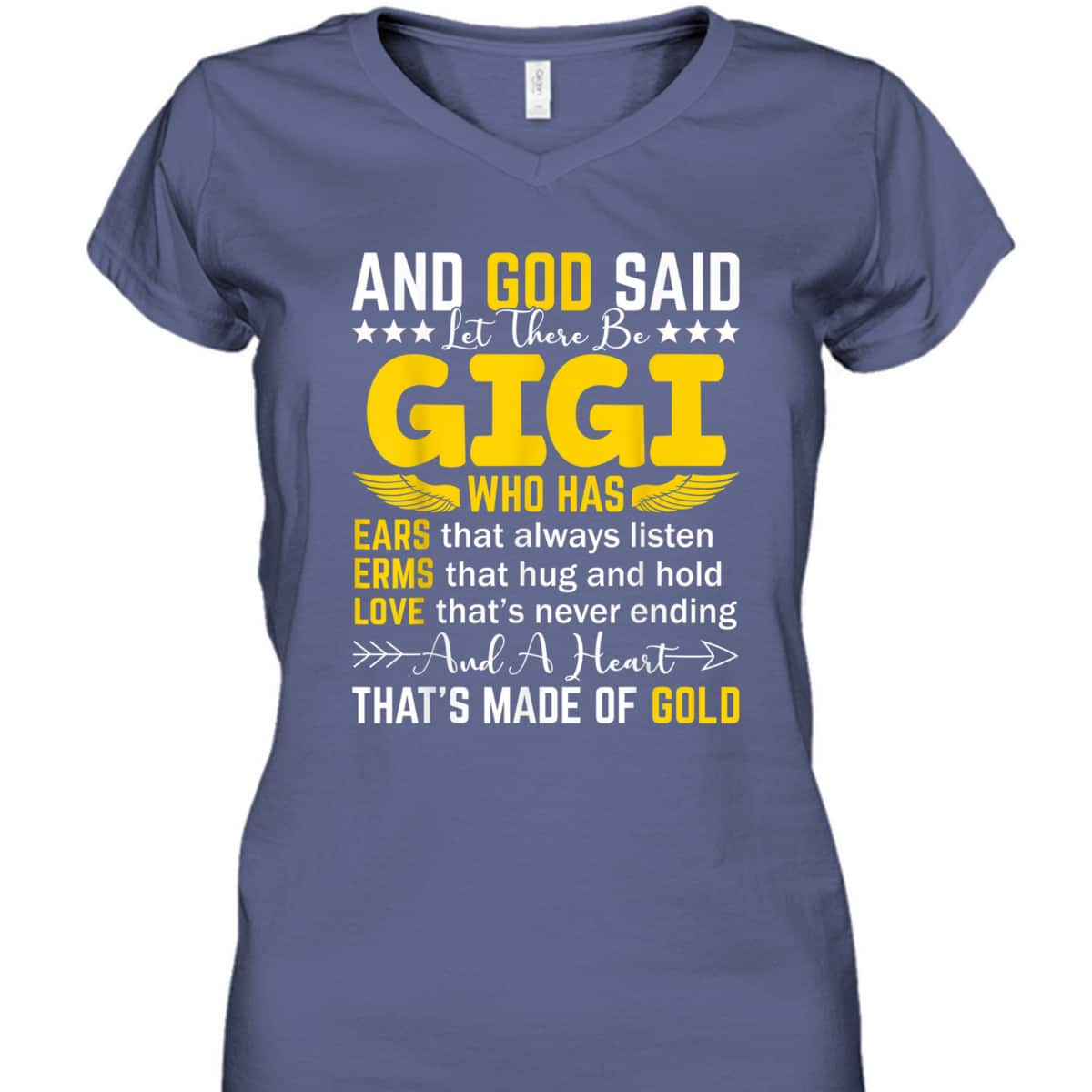 Funny And God Said Let There Be Gigi Grandma Mother's Day T-Shirt Funny And God Said Let There Be Gigi Grandma Mother's Day T-Shirt